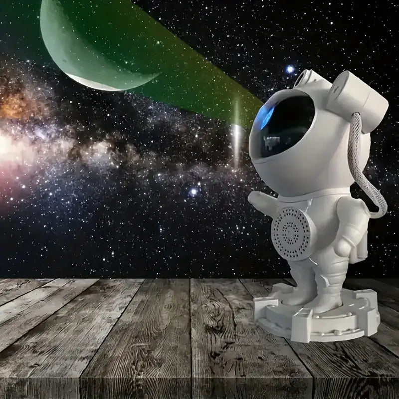 ASTRONAUTA PROYECTOR DE GALAXIAS CON MUSICA BLUETOOTH